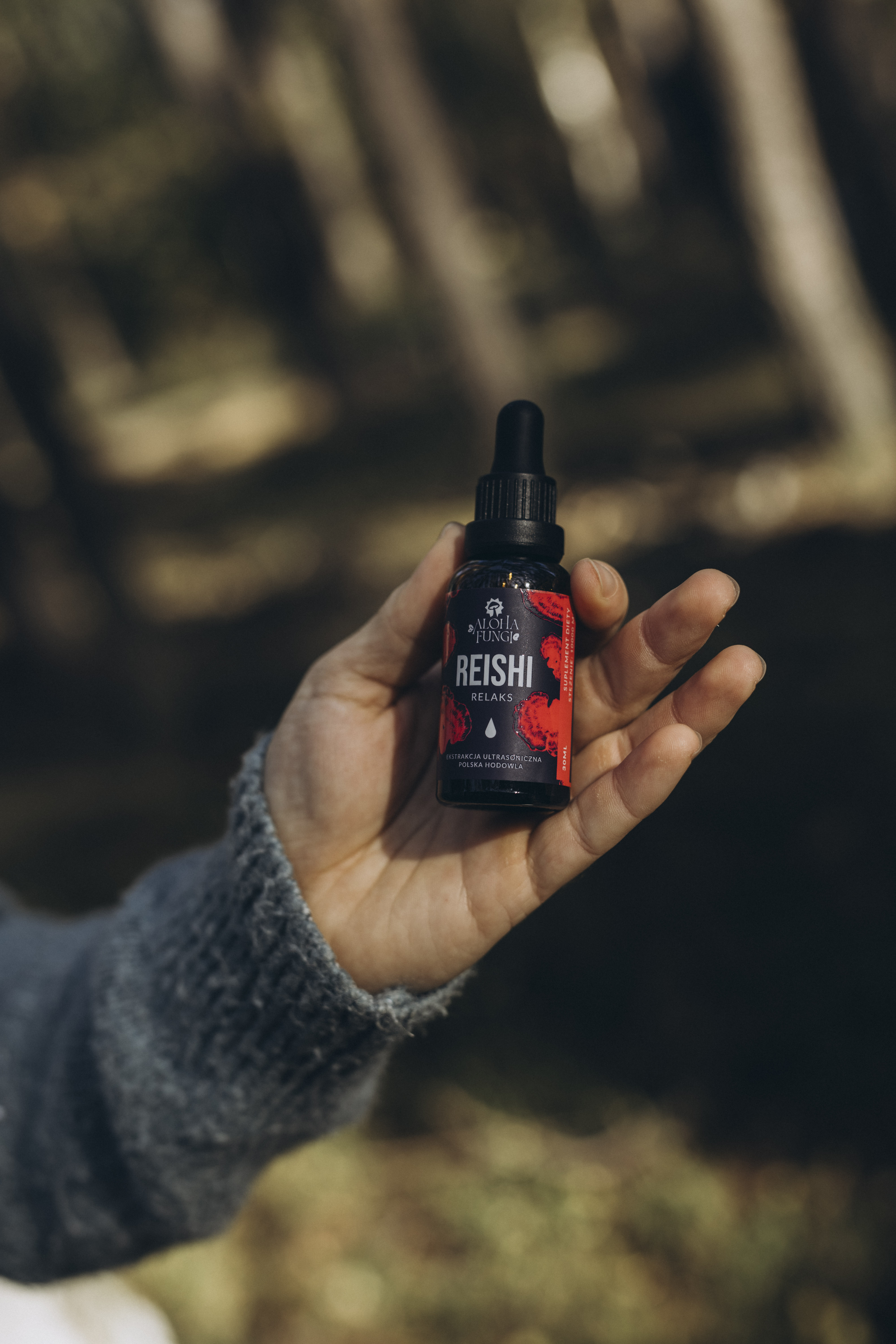 Zestaw LION’S MANE + REISHI w kroplach – klarowny umysł i wewnętrzny spokój